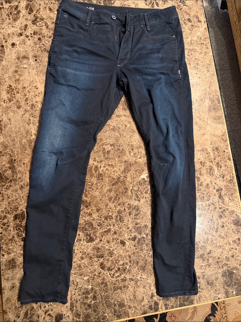 G-Star Skinny Jeans in Dark Navy
